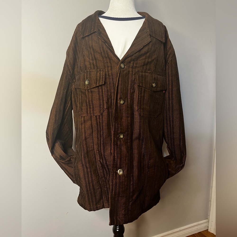 NWT Mens Cordoroy Shirt/Jacket